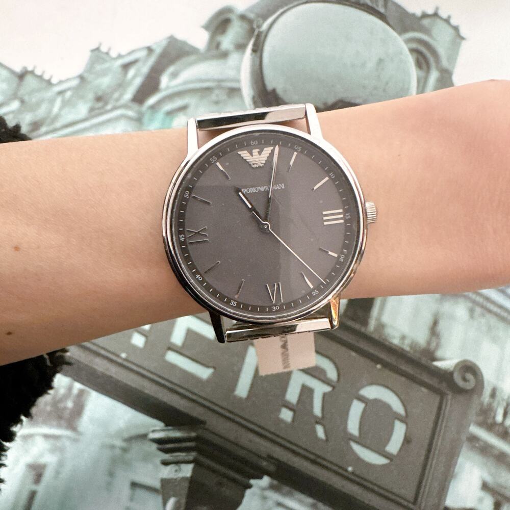 Emporio Armani Kappa AR11068 Men's Watch With Gray Dial